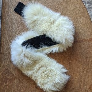 Fox fur headband or neck warmer
